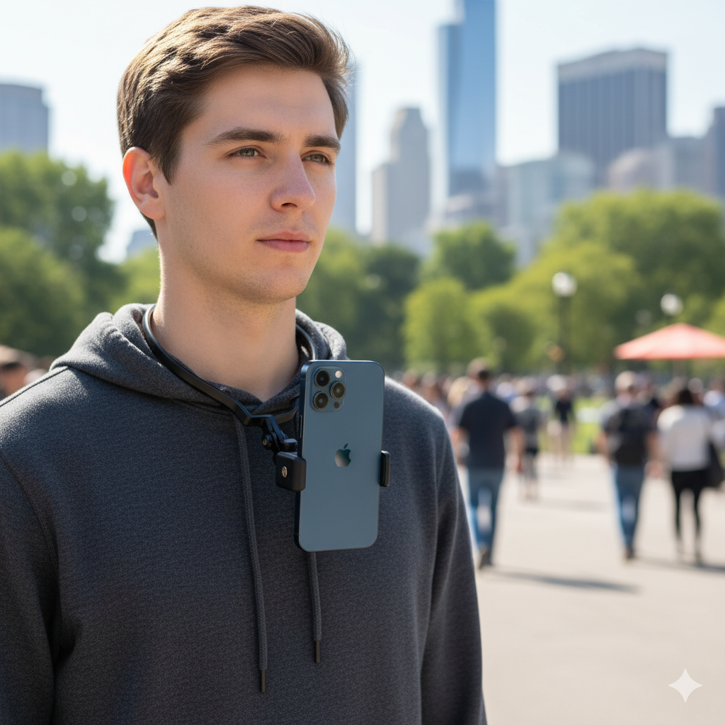 FlexiView™ Neck Phone Holder