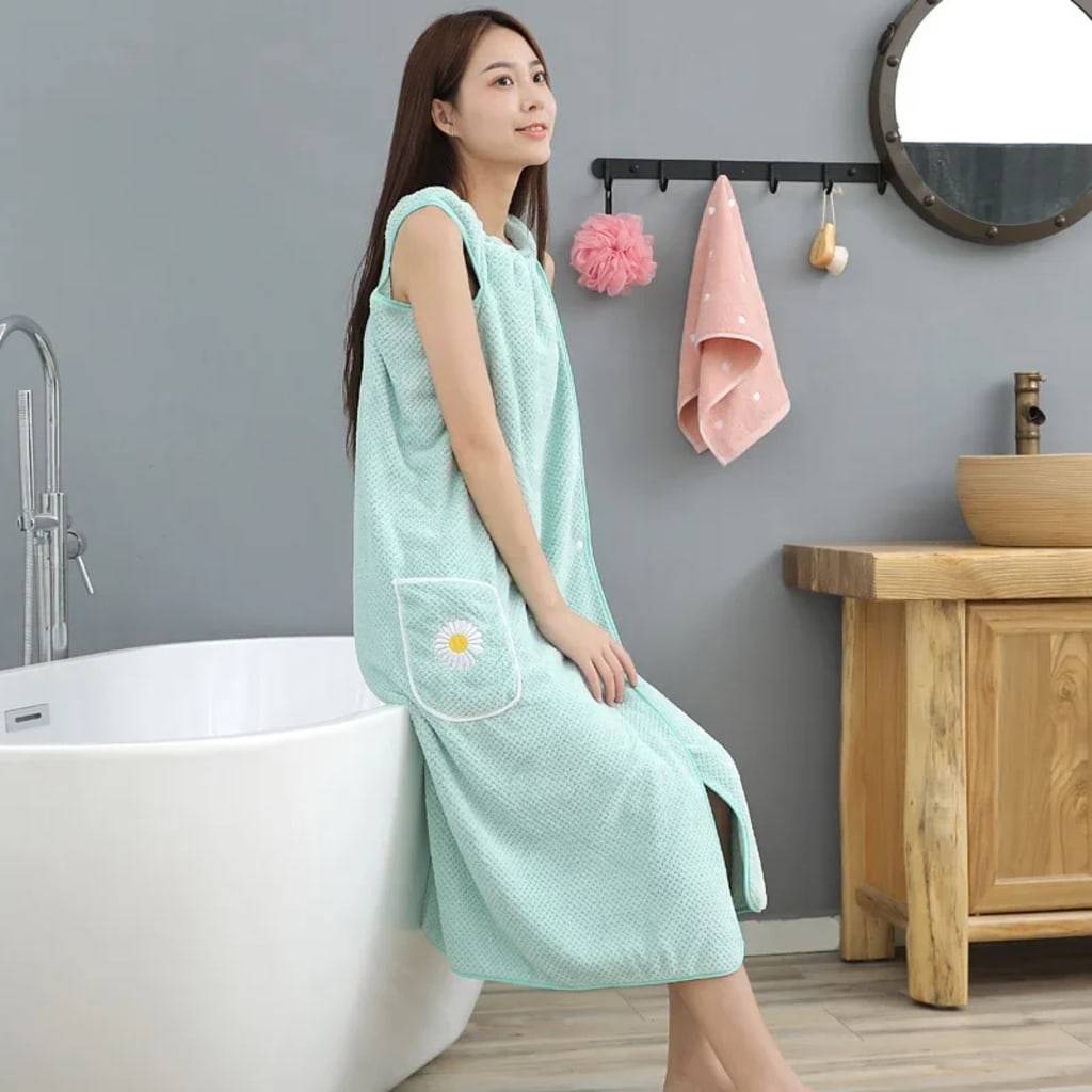 Bath Towel Skirt Female Shower Robe