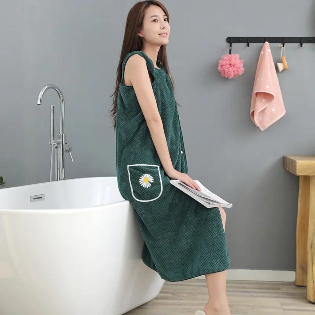 Bath Towel Skirt Female Shower Robe