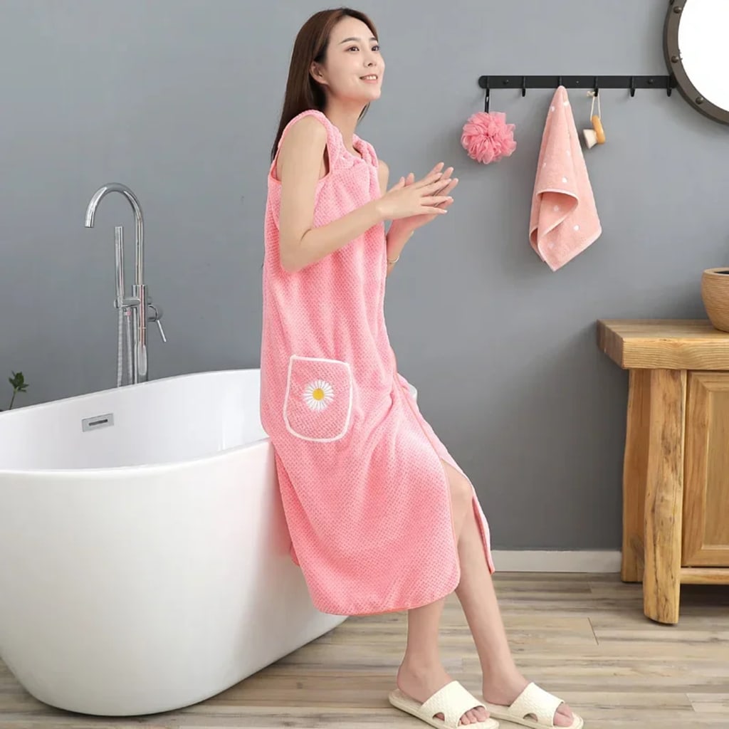 Bath Towel Skirt Female Shower Robe