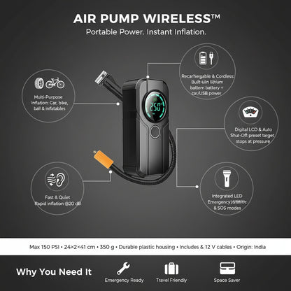 AIR PUMP WIRLESS ™