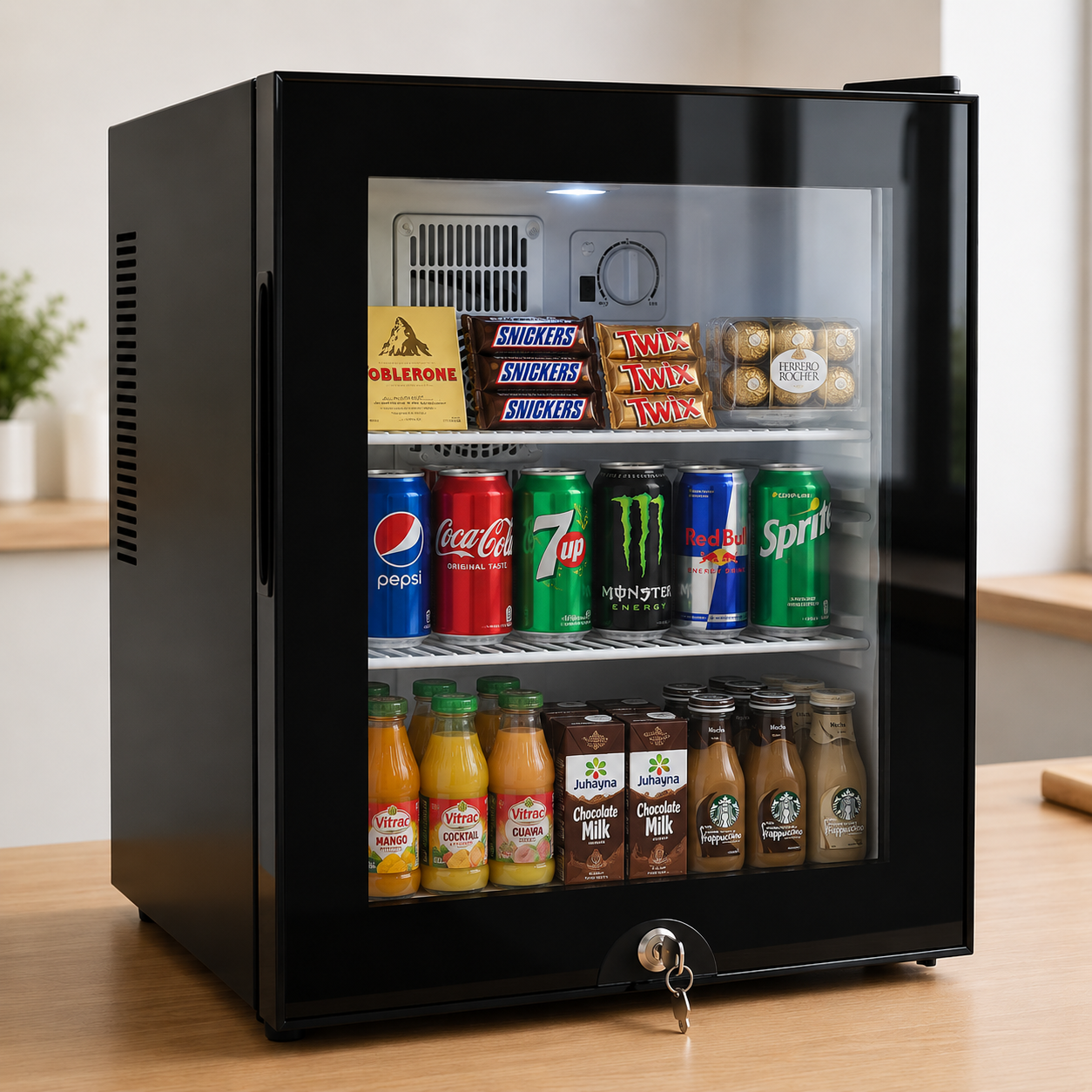 Mini Glass Door Beverage Fridge ™