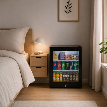 Mini Glass Door Beverage Fridge ™