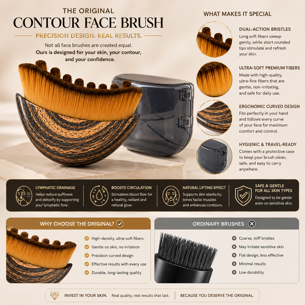 K-Glow™ Sculpting Massage Brush