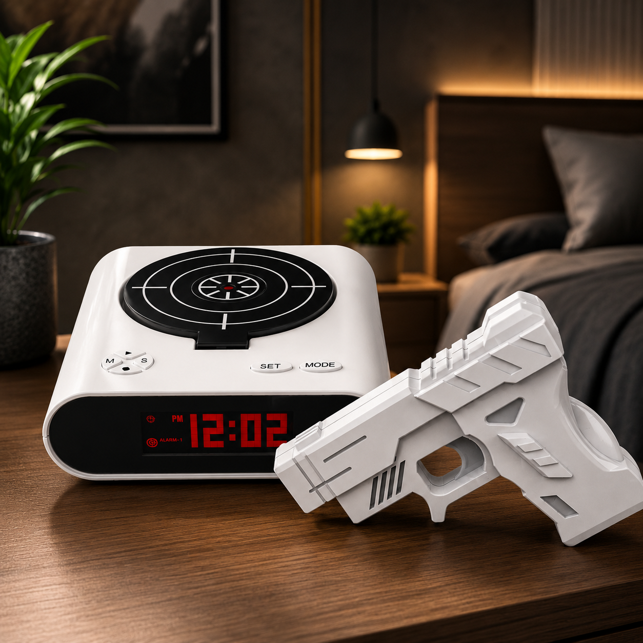 Shooting Alarm Clock™