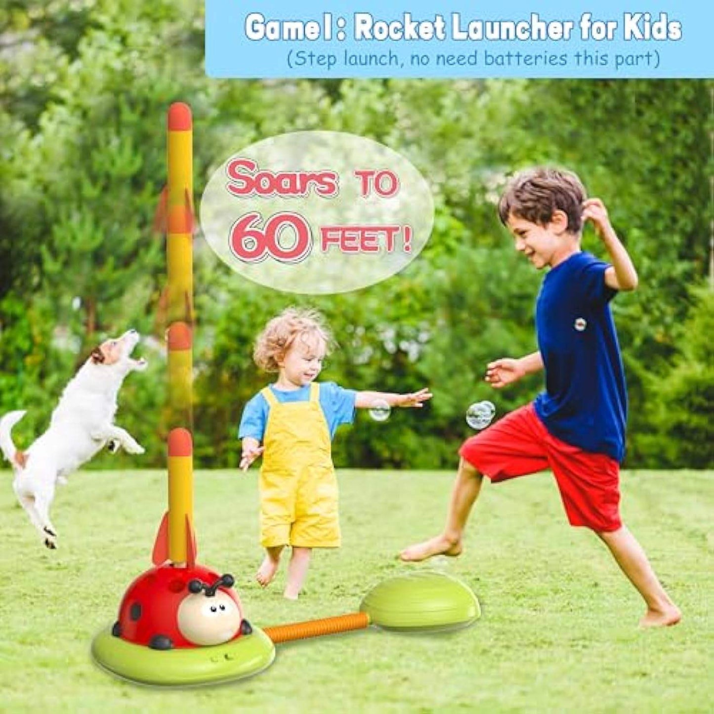 Kids Interactive Balance & Jump Game 4 in 1