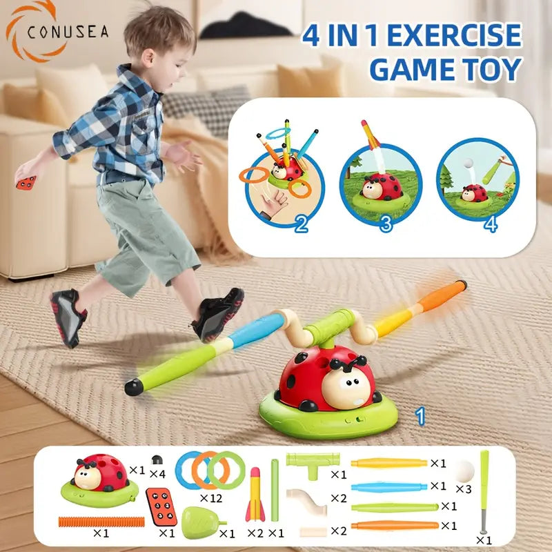 Kids Interactive Balance & Jump Game 4 in 1