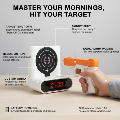 Shooting Alarm Clock™